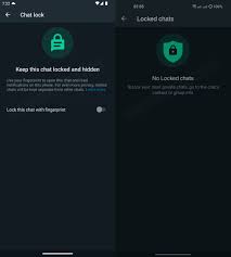 Lock Chat Feature